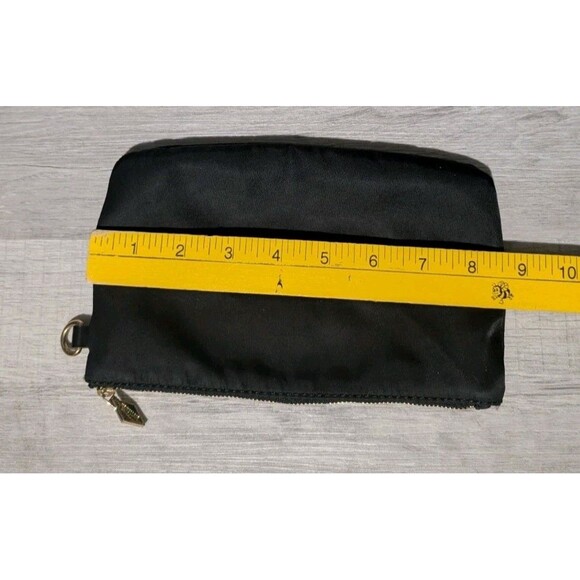 MZ Wallace Cosmetic Bag Zip Pouch Black - Picture 6 of 7